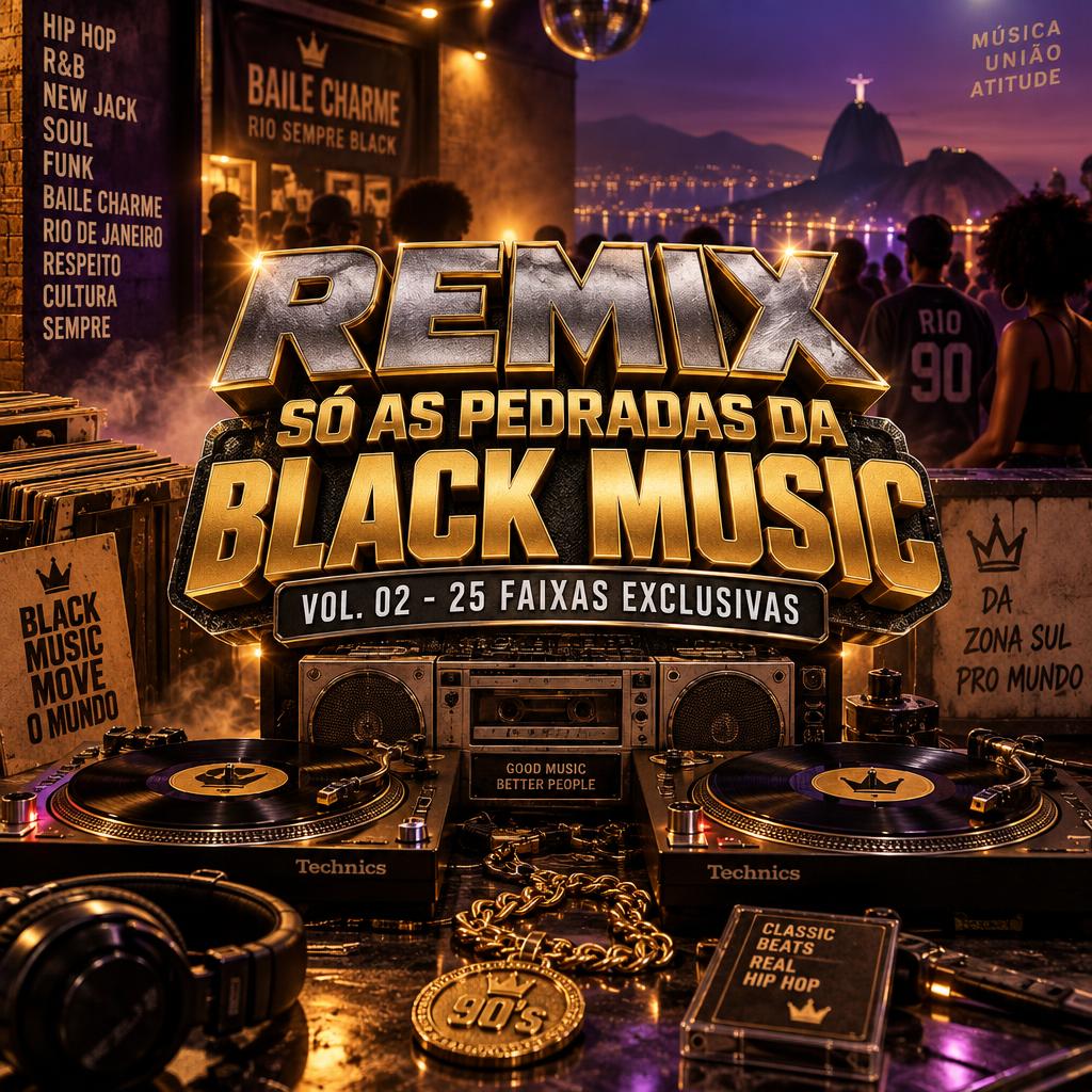 Capa do pack COLECTION - REMIX SÓ AS PEDRADAS DA BLACK MUSIC VOL 02