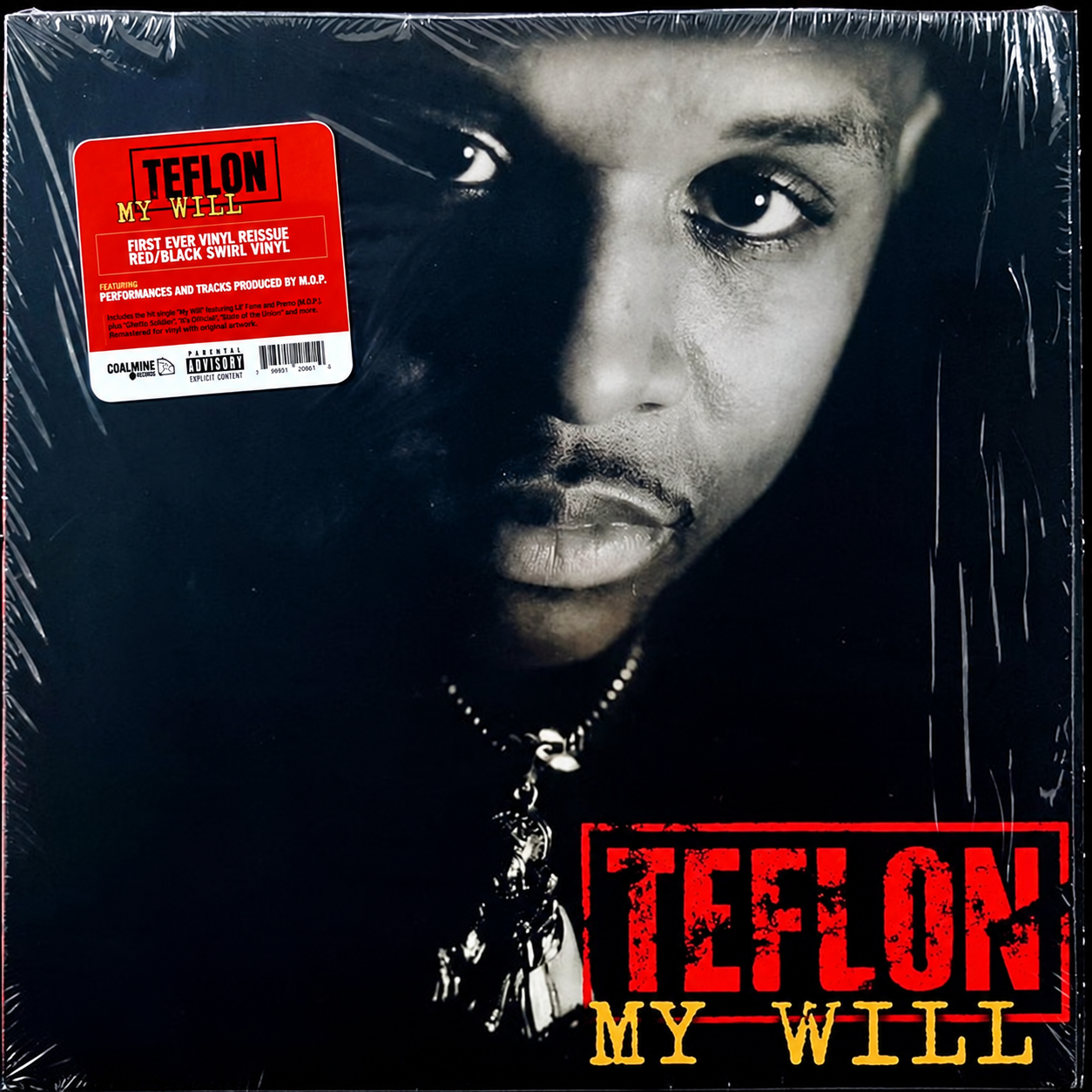 Capa do disco Vinyl - Teflon - (1997) My Will