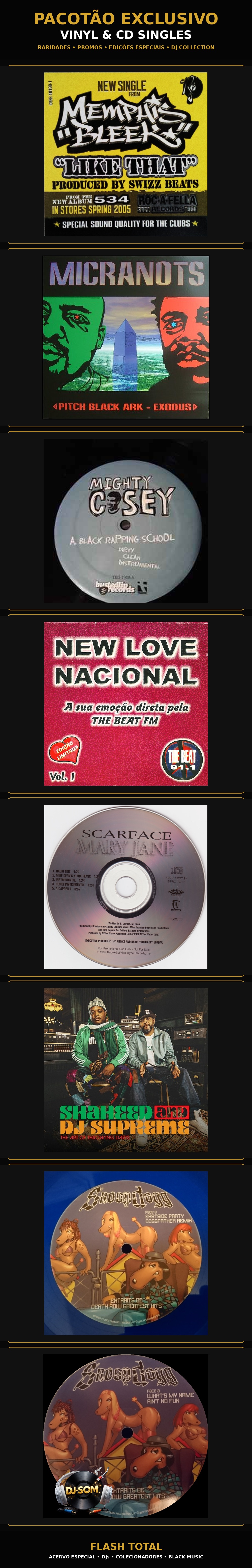 Capas oficiais — Parte 2