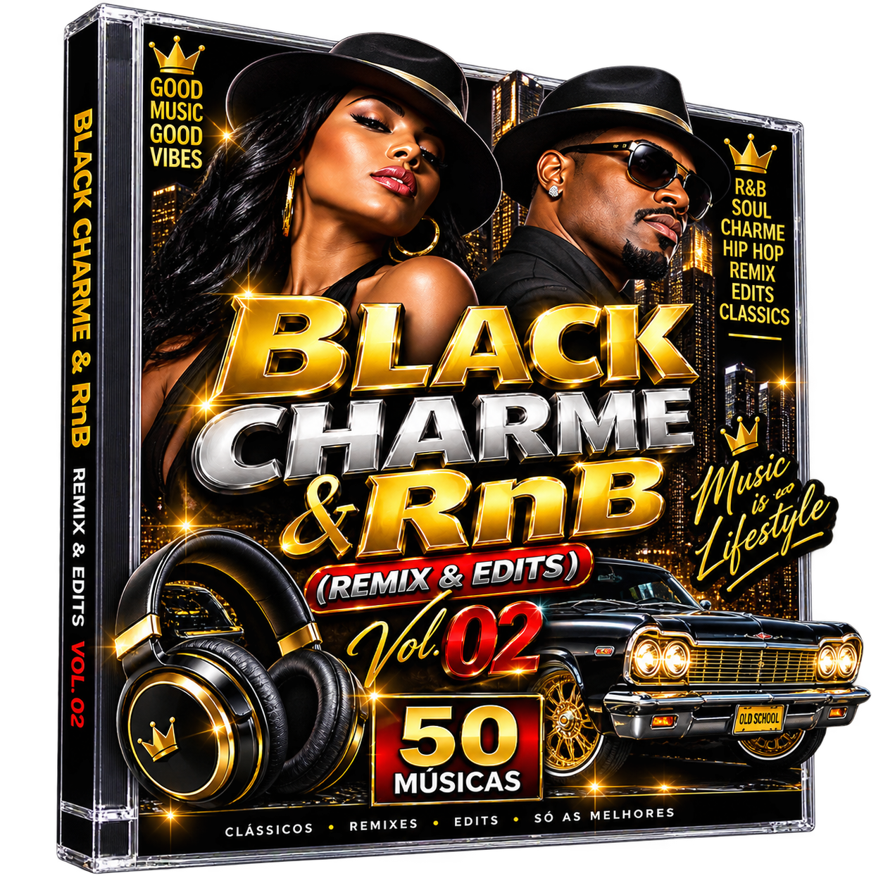 Capa do pack VARIOUS - BLACK CHARME & RnB (REMIX & EDITS) Vol 02