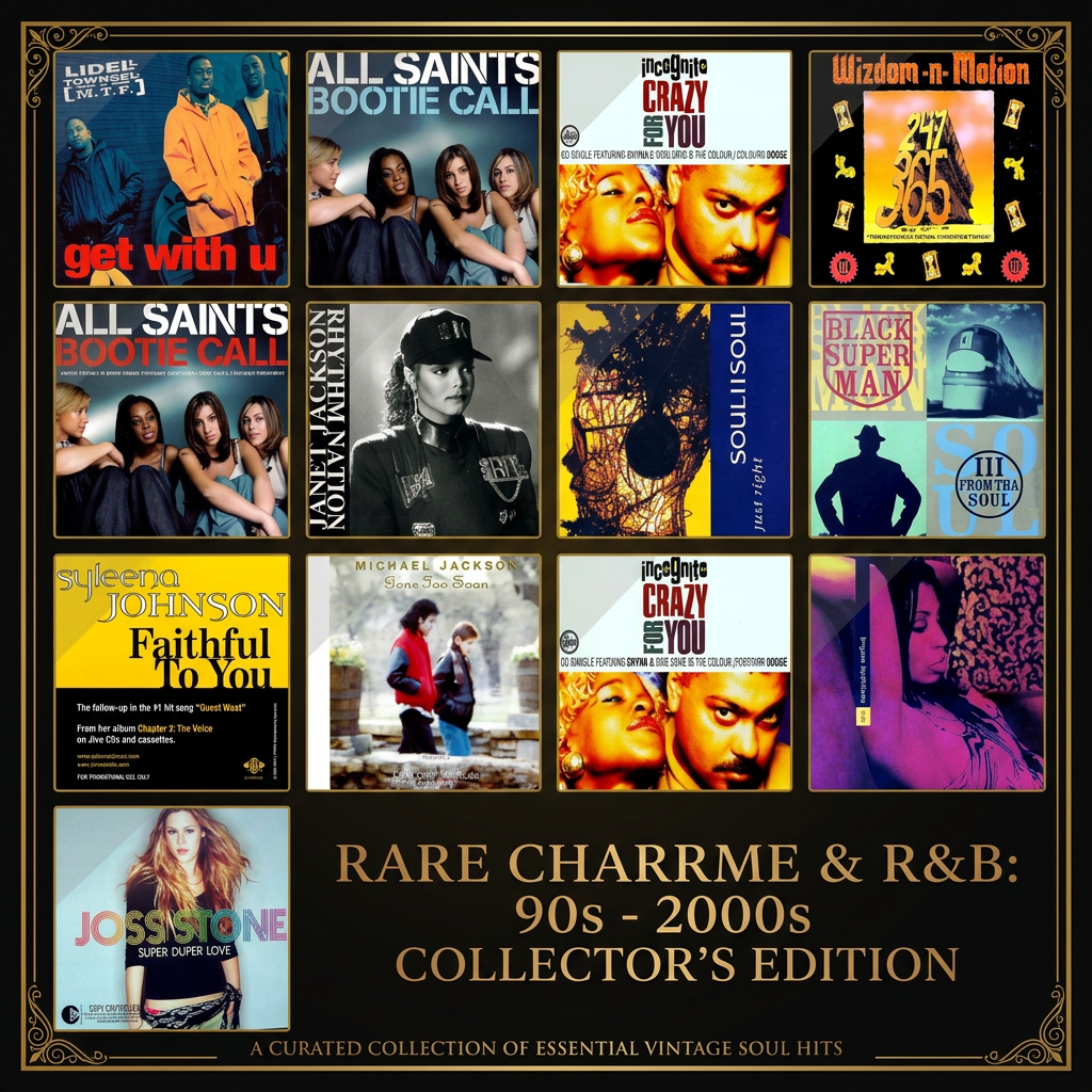 Capa do disco Coleção 13 CDs Raros — Charme & R&B (Dj. Som Da Massa)