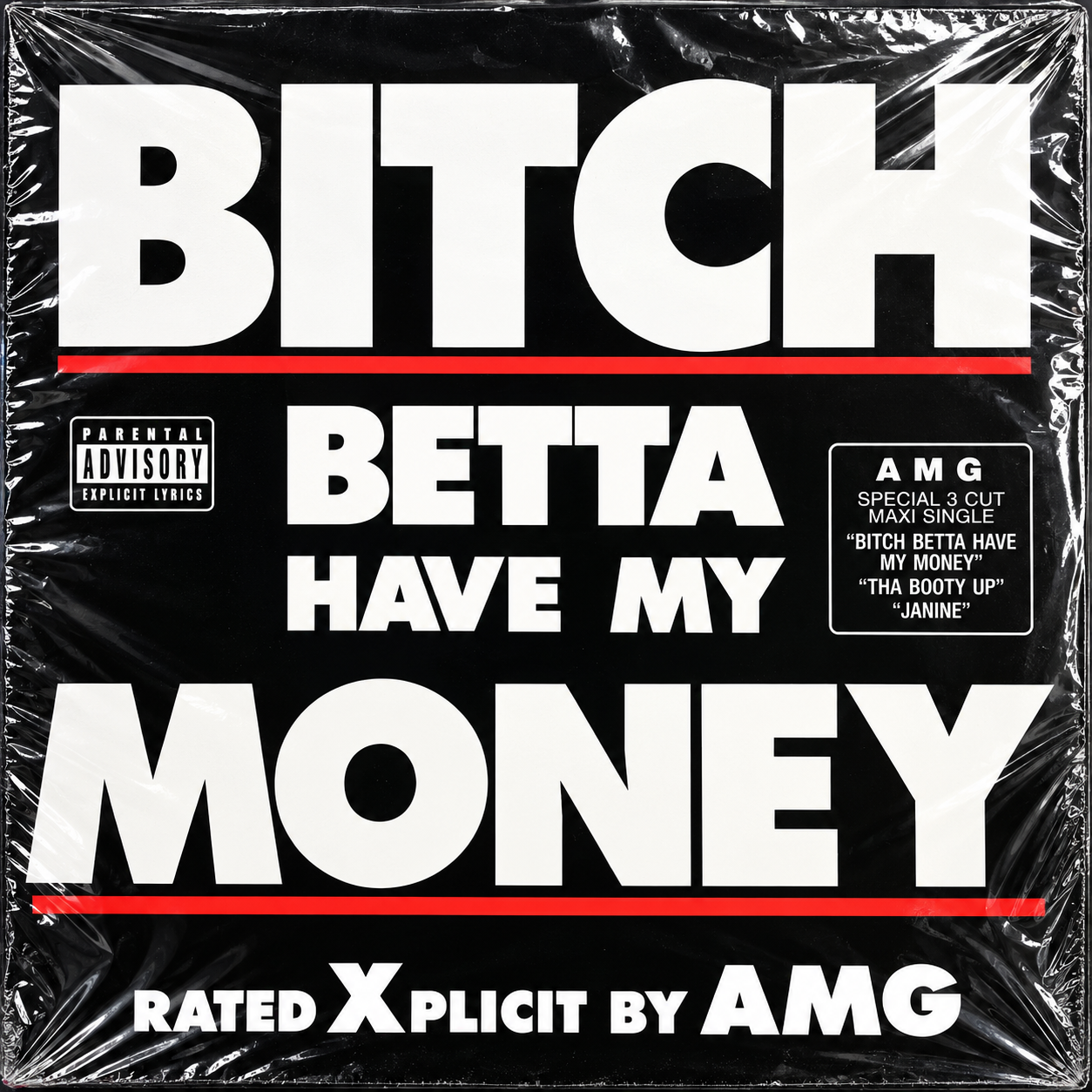 Capa do disco AMG – (1991) Bitch Betta Have My Money (Vinyl)