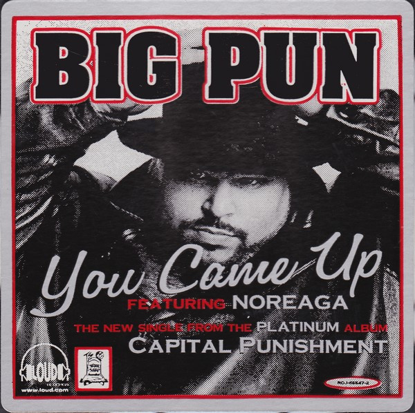 Capa do disco Big Punisher - (1998) You Came Up (Promo CDS)