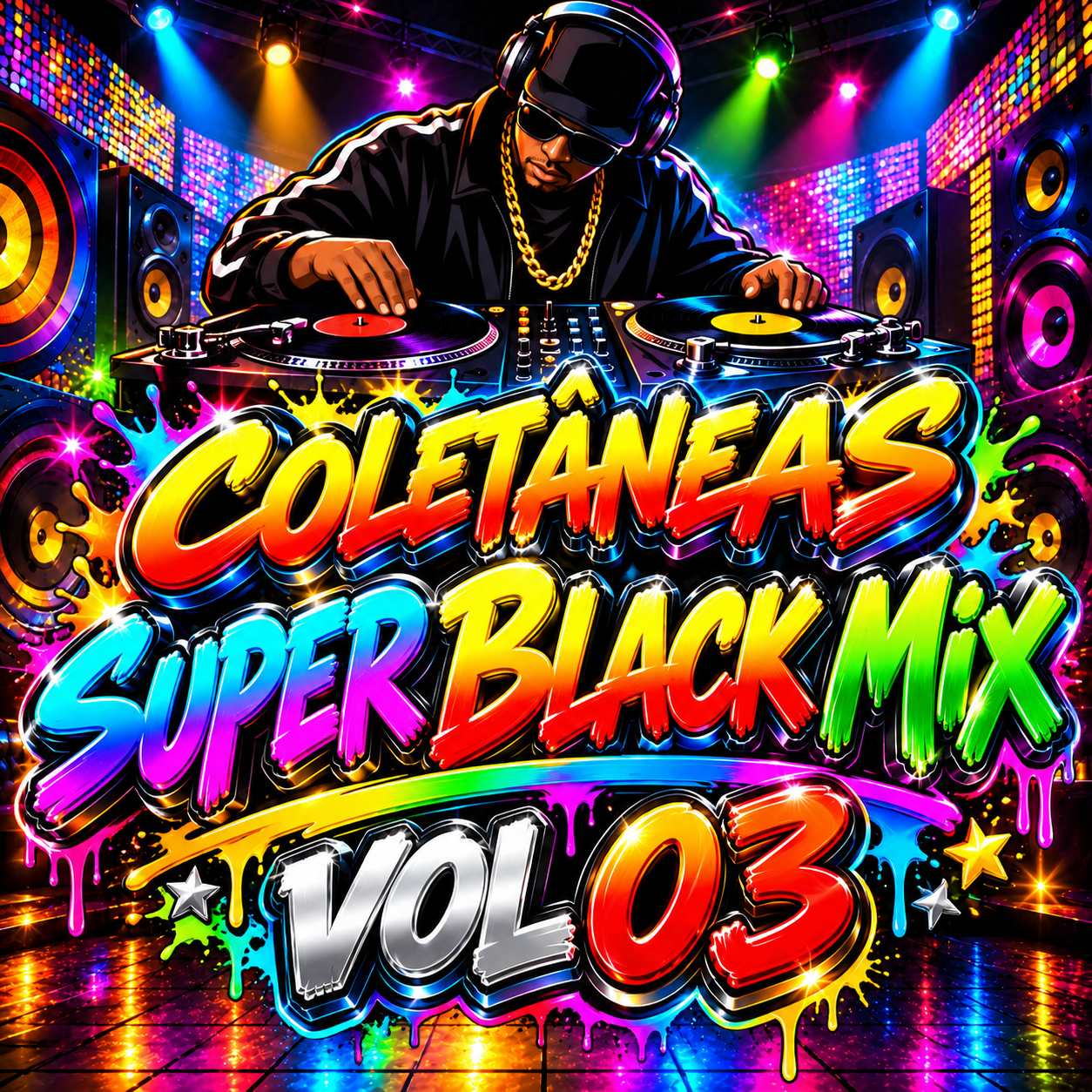 Capa do pack Coletâneas — Super Black Mix Vol. 03